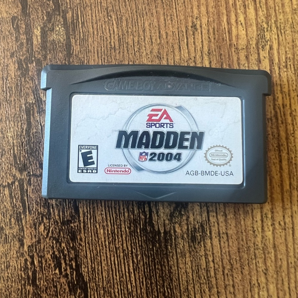 Madden 2004 Game Cartridge for Nintendo Gameboy Advance Cartridge Only